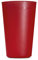 HA MARKET Lot de 50 Gobelets Durables et Réutilisables Rouges - Capacité 30cl - Plastique Polypropylène Rigide - Idéal pour un Anniversaire, Cocktail, Mariage et Fêtes.