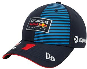 Red Bull Oracle Racing - Casquette New Era 9Forty Verstappen - Unisexe - Taille Unique - Élevez Votre Style de Course