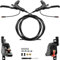 DYISLAND LD-210S Hydraulisches Scheibenbremsen-Set, 2-polig/Power-Off-Bremsset für Elektroroller/E-Scooter