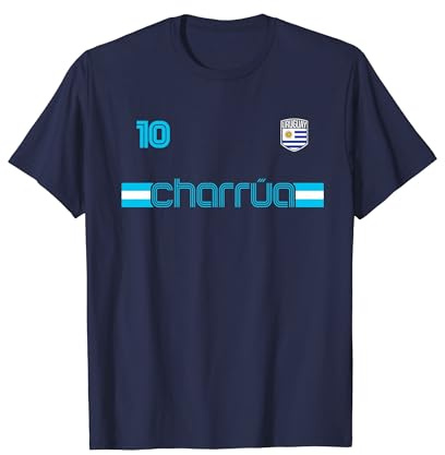 CHARRUA Retro-Uruguay-Trikot mit Uruguay-Flagge T-Shirt
