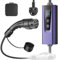 Yigowyigo EV Charger Cable Type 2 to 3 Pin Plug 6M, [6/8/10/13A] 3kW Electric Car Charger, 1-12H Time Delay Type 2 Charging Cable 3 Pin with 1.8″ LED Screen&Bag, IP67/IP65 for Type 2 EVs and PHEVs