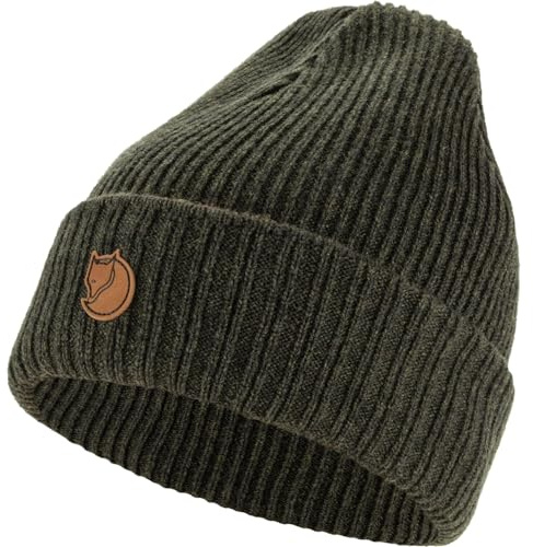 Fjällräven Unisex Sörmland Reversible Mütze, Dark Olive, One Size