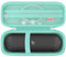 BOVKE Carrying Case for Beats Pill - Portable Bluetooth Speaker, New Beats Pill Wireless Speaker Travel Holder Bag with Extra Mesh Pocket for Charging Cables, Accessories, Green