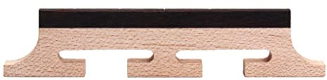 Banjo-Brücke – 5 Saiten, 91 cm, Ebenholz-Ahorn, 1,6 cm Banjo-Teile-Zubehör