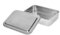 OSOLADY Caja de papelera mimbre enfriado cesta Sello frasco tapa bandejas metálicas para instrumentos médicos bandejas para instrumentos bandeja medica Acero inoxidable Silver