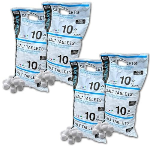 X4 Monarch Ultimate Water Softener Salt Pillow Tablets 10kg Bag Food Grade Salt