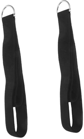 HEMOTON 2stücke Yogagurt Zum Dehnen Ring-verschluss Elastische Fitnessbänder Für Widerstandstraining Flexibilität Und Kraftübungen Geeignet Für Heimtraining Und Fitnessstudio