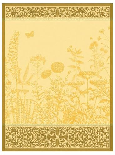 Le Jacquard Francais Geschirrtuch - Blooming Gelb