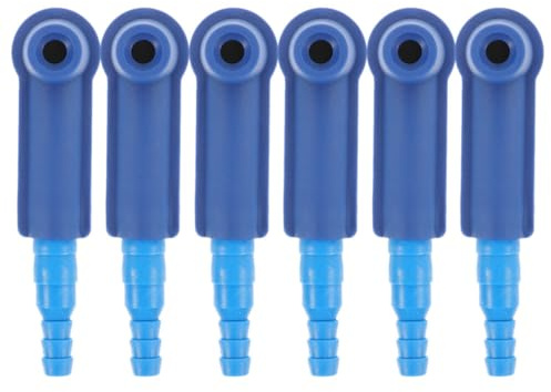 HEMOTON 6 Stück Bremsflüssigkeitswerkzeug mit Blauem Abs Anschluss