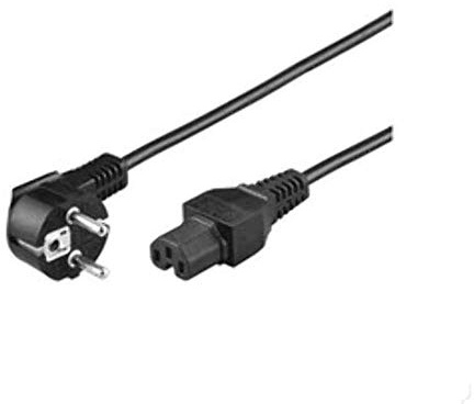 MicroConnect IEC320 – C15, 3 m – Stromkabel (3 m, männlich/weiblich, C15-Stecker, schwarz)