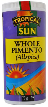 Tropical Sun Jamaican Whole Pimento 70 grams