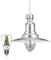 Gaga Lamp Design Fishermanlamp dimmbare LED Bulb warmton D: 40cm alugrau inkl. Apple Bulb LED Retro Fit Wasserdeckenpendelleuchte