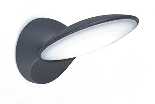 Eco Light LED-Außenwandleuchte Tona, 540 lm, IP44, anthrazit 1896 GR