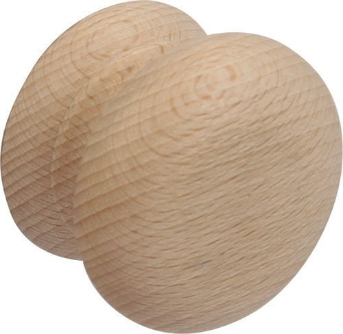 Knob for Kitchen/Bedroom/Cabinet/Door/Cupboard/Drawer Knob Ø 54 mm (Unfinished Oak)