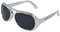 Bristol Novelty BA244 Rock Star Sonnenbrille, Silber