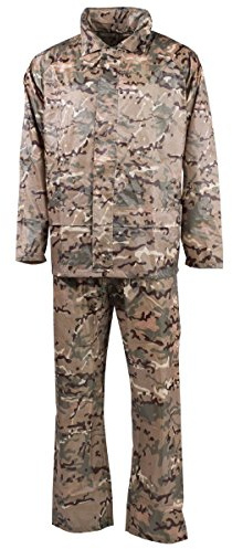 MFH Herren 2-Teilig Regenanzug Operation Camo