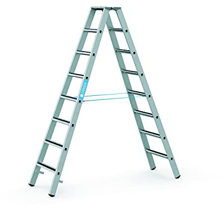 LM-Stufen-Stehleiter 2 x 8 Stufen Z600