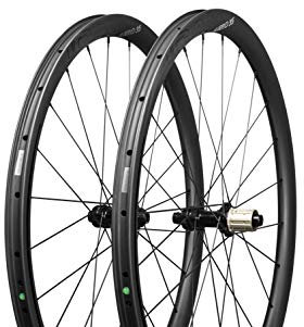 ICAN 1349g Aero 35 Disc Carbon Disc Rennrad Laufradsatz 35mm Drahtreifen Tubeless Ready Scheibenbremse 12x100/12x142mm Center Lock
