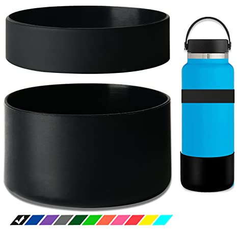 Greant Double protection pour bouteille d'eau compatible avec Hydro Flask, silicone Flex Boot compatible avec Hydroflask, manchon universel antidérapant, 3 tailles au choix