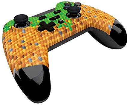 Gioteck Manette switch sans fil Manette Bluetooth Design Minecraft Forêt