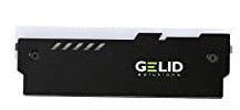 Gelid Solution Lumen RGB RAM Memory Cooling Kit de 2 piezas - Modo RGB totalmente automático - Disipador térmico de chaleco de doble cara - Negro