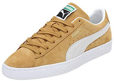 PUMA Basket Classic XXI Sneaker für Herren, Honig-Senfweiß, 44.5 EU