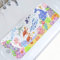 Moocuca rutschfeste Kinder Badewannenmatte (100x40CM), Meerestier Bild Badematte mit 200 Saugnäpfen, Babyparty Badewanne Rutschmatte, rutschfest Schimmelresistent Maschinenwaschbar (Schloss)