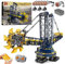 Mould King 17006 bucket wheel excavator APP remote control electric dynamic version of excavator model building blocks of the large engineering series, compatible with Mechanical Group