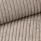 novely® PORTO - Polsterstoff in Breitcord-Optik - Ultraweicher Möbelstoff - Pflegeleichte Meterware 1 lfm Farbe: 02 Dunkelbeige Taupe