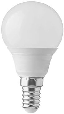 V-TAC Lampadina LED con Attacco Edison E14, 3,7W (Equivalenti a 25W), P45, 320 Lumen - Lampadina LED Massima Efficienza e Risparmio Energetico - Luce Bianca Calda 3000K