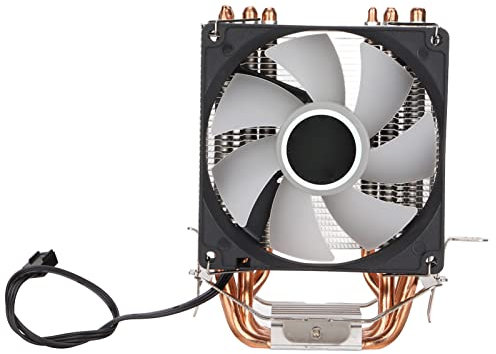 Enfriador de CPU, Ventilador de Enfriamiento de 90 Mm de Contacto Directo Ampliamente Utilizado para Sala de Estar para Computadora(Ventilador único)