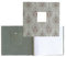 Anna Griffin Handsome Scrapbook Album - Stabiles 30,5 x 30,5 cm Stoffalbum mit Postbindung, klassisches Design mit 10 Schutzseiten für die Organisation wertvoller Erinnerungen