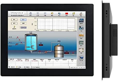 Genérico Pantalla Táctil Resistiva integrada Monitor Industrial Portátil (VGA(Resistive Touch), 15 Pulgadas)