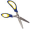 JubileeYarn Professionelle Zackenschere – 24,1 cm gezahnter Edelstahl – Blau & Gelb – 1 Paar