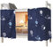 YJZQ Bettvorhang, staubdicht, für Schlafsaal, Verdunkelungsvorhang, für Etagenbett, Sternenhaus, Sternenzelt, Motiv: Planeten, 2 Stück, für Bett 120 cm