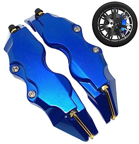 Copertura per Pinza Freno, 2 Pezzi, Stabile Copertura per Pinza Freno Tridimensionale, Copertura per Ruota, Set di Copertura per Pinza Freno Multifunzionale per Auto
