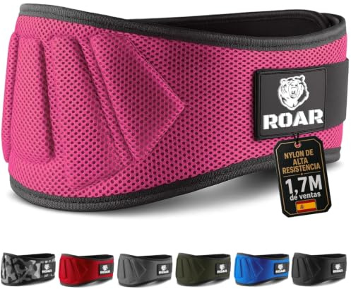 Roar® Gewichthebergürtel Herren und Damen, Lifting Belt for Gym, Powerlifting Gürtel Gewichtheben, Weightlifting Belt, Deadlift Belt, Crossfit Gürtel, Fitness Belt Men, Power Belt…