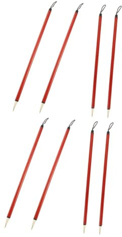 Tofficu 8 Stk Pinsel-kalligraphie-werkzeuge Tintenstifte Traditionelle Kalligrafie Japanischer Kalligraphiepinsel Kalligraphie-zubehör Chinesische Kalligraphie Bambusmast Schreibpinsel