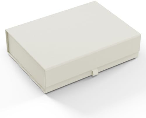 Semikolon 371691 Aufbewahrungsbox 4Rooms - Größe M, 23,5 x 32 x 8,5 cm - Geschenkbox Hochzeit - Wedding Edition - Design chamois