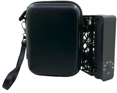 Ngaantyun Protective Cover for Hover air X1 Self-Flying Camera Drone Bag Accessories, HOVERair Follow Me Leather Hard Carrying Case with Strap Lanyard Waterproof