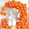 Unisun Luftballons Orange, 100Stück 10Zoll Matt Orange Latex Ballons Girlande Männer Frauen Kind Geburtstag Hochzeit Jahrestag Verlobung Valentinstag Baby Shower Jubiläum Halloween Bachelor Party Deko