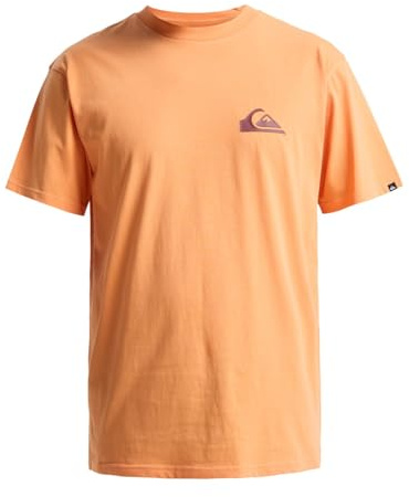 Quiksilver Ev Mini Logo SS T-Shirt Herren, Beige, M