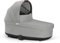 CYBEX Gold COT S LUX Kinderwagenaufsatz, Ab Geburt bis ca. 6 Monate (max. 9 kg), Für CYBEX Balios S Lux und Talos S Lux, Stone Grey