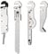 Roxon FT07 Bulid Your Own Multitool - FLEX Implements Tools Accessories Set (Schachtelschneider, Lineal & Magnetgreifer, Stift & Pinzette & Nadel, T-Schaft Adapter)