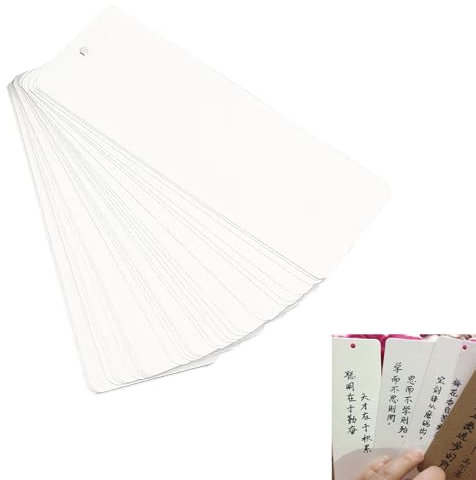 Batheidon 50 fogli carta per acquerello, carta acquerello 300 gr cotone, Carta Bianca Naturale di Alta Qualità, per Creare Cartoline, Blocchi per Appunti e Opere Artistiche, per Amici e Famiglia