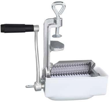 Meat Tenderizer Machine, Meat Tenderizer Meat Cuber Tenderizer Machine Aluminum Alloy and Food Grade PP Rollers Clamping Design for Beef, Lamb, Pork, Chicken and Meat