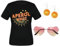 WERFORU Shirt Damen Aperol Spritz T-Shirt Schwarzes T-Shirt