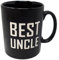 JRose Collections Best Uncle Mug 625ml | 22oz Ceramic Engraved Mug - Premium Gift Boxed – Large Coffee & Tea Cup for Uncle – Birthday, Father’s Day Gift