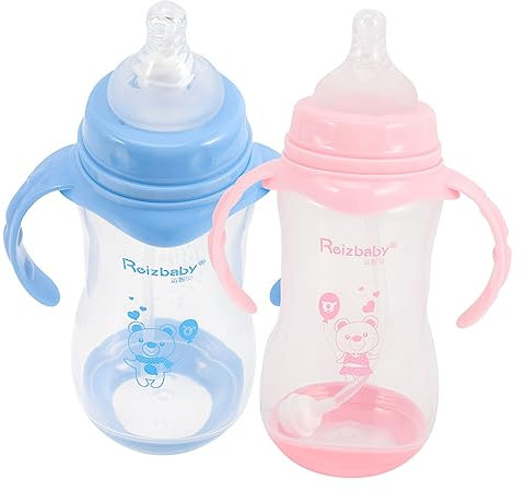 Toyvian 1 Satz milch fütterung heizlùfter wiederverwendbar bottle sniggle trinkflasche beemysafe Babyflaschen Griff Wasserflasche Nuckelflasche -Stillflasche pp
