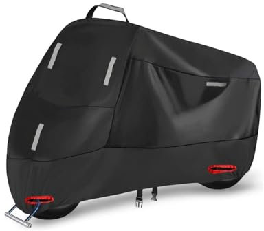 LDJSNC Funda Moto para Ducati Multistrada V4 S V4 Sport, Funda Moto Exterior Protección UV Impermeable Durable Protector,Todas Las Estaciones Fundas Motocicleta Accesorios